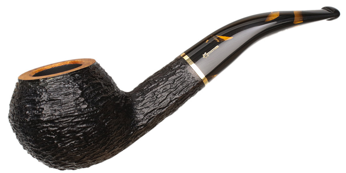 Savinelli Oscar Tiger Rusticated (673 KS) (6mm)