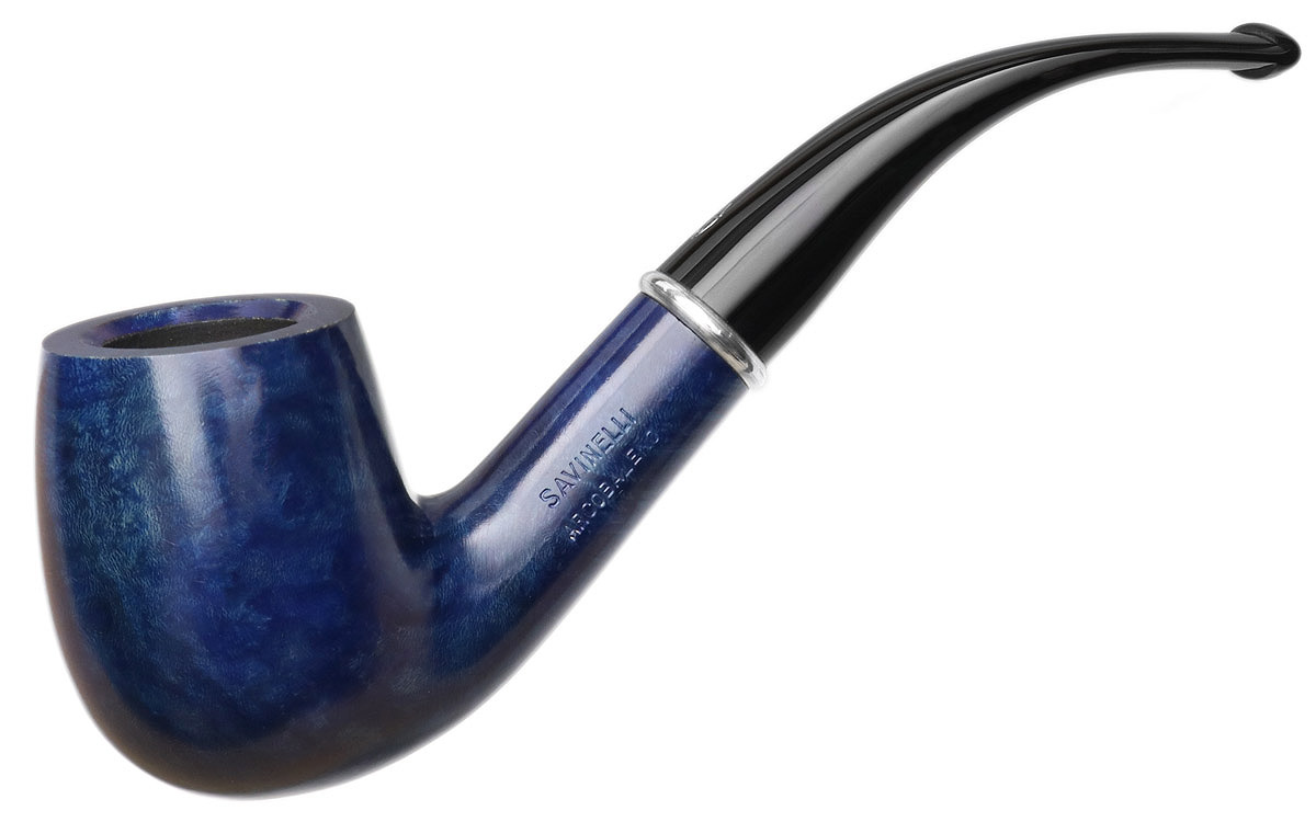 Savinelli Arcobaleno Smooth Blue (606 KS) (6mm)