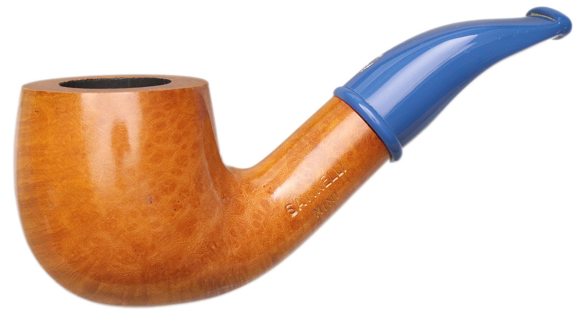 Savinelli Mini Smooth Blue Stem (601) (6mm)