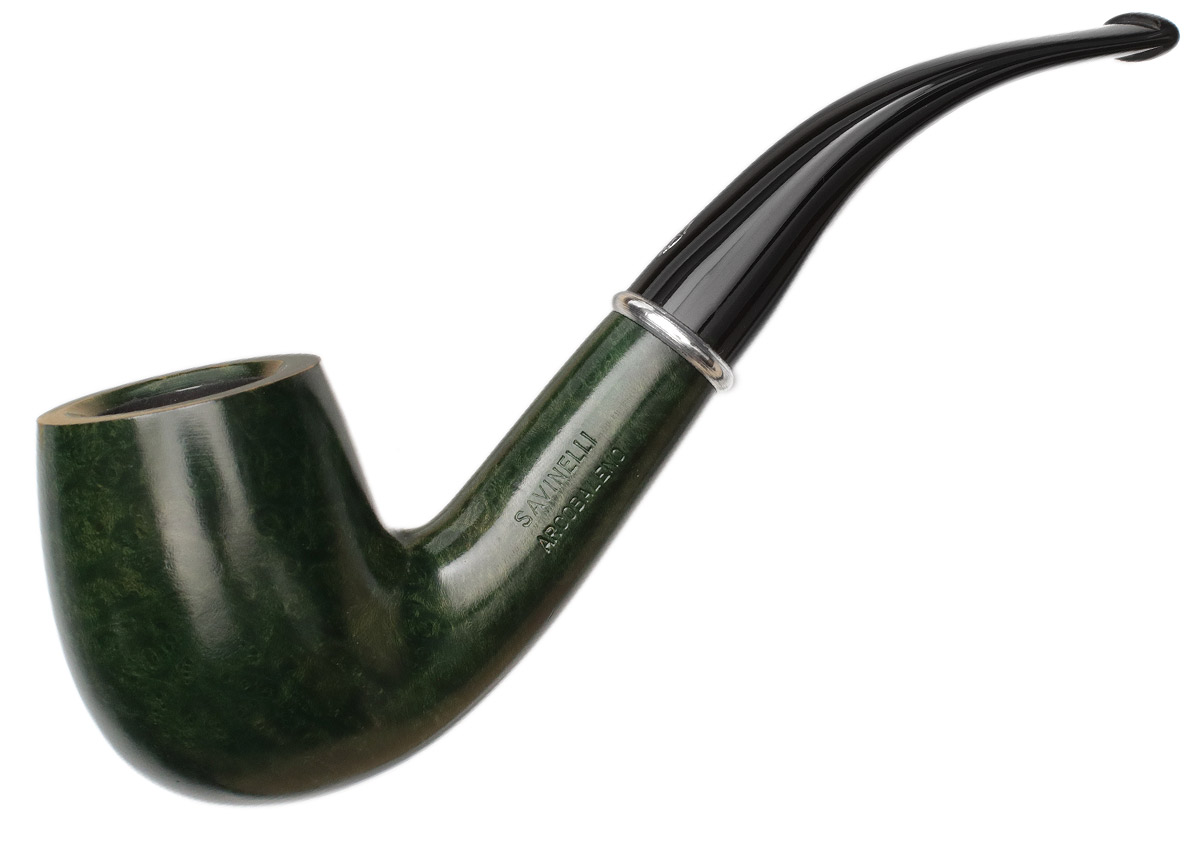 Savinelli Arcobaleno Smooth Green (606 KS) (6mm)