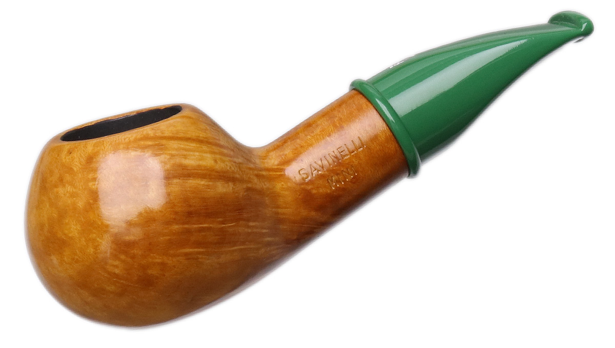 Savinelli Mini Smooth Green Stem (321) (6mm)