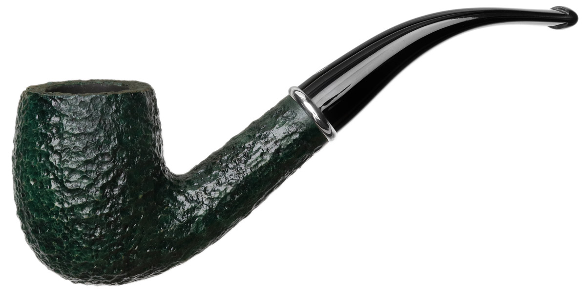 Savinelli Arcobaleno Rusticated Green (606 KS) (6mm)