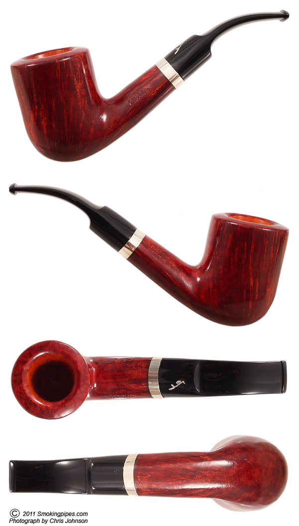 Savinelli Autograph Smooth Bent Billiard (4) (6mm)