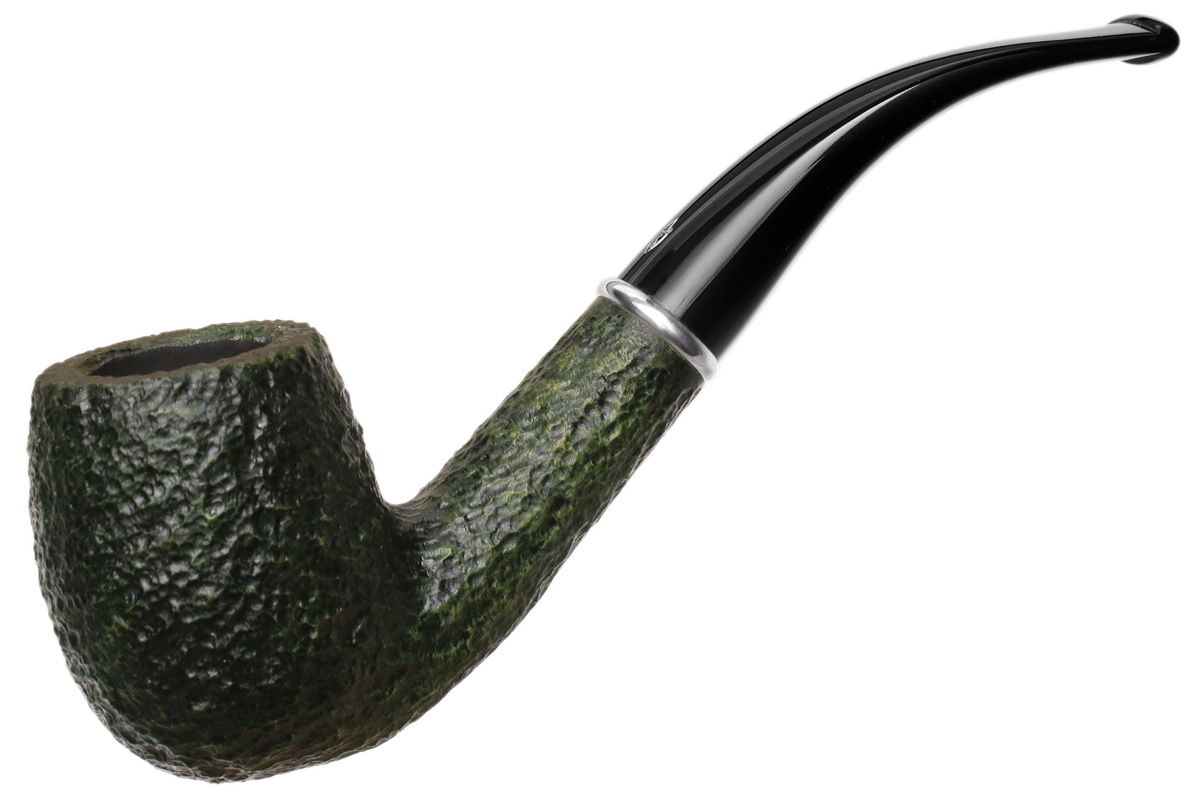 Savinelli Arcobaleno Rusticated Green (606 KS) (6mm)