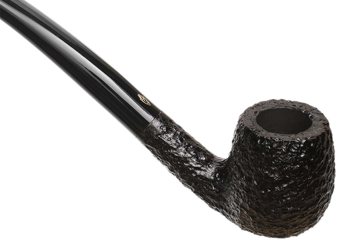 Savinelli Churchwarden Black Rusticated (601)