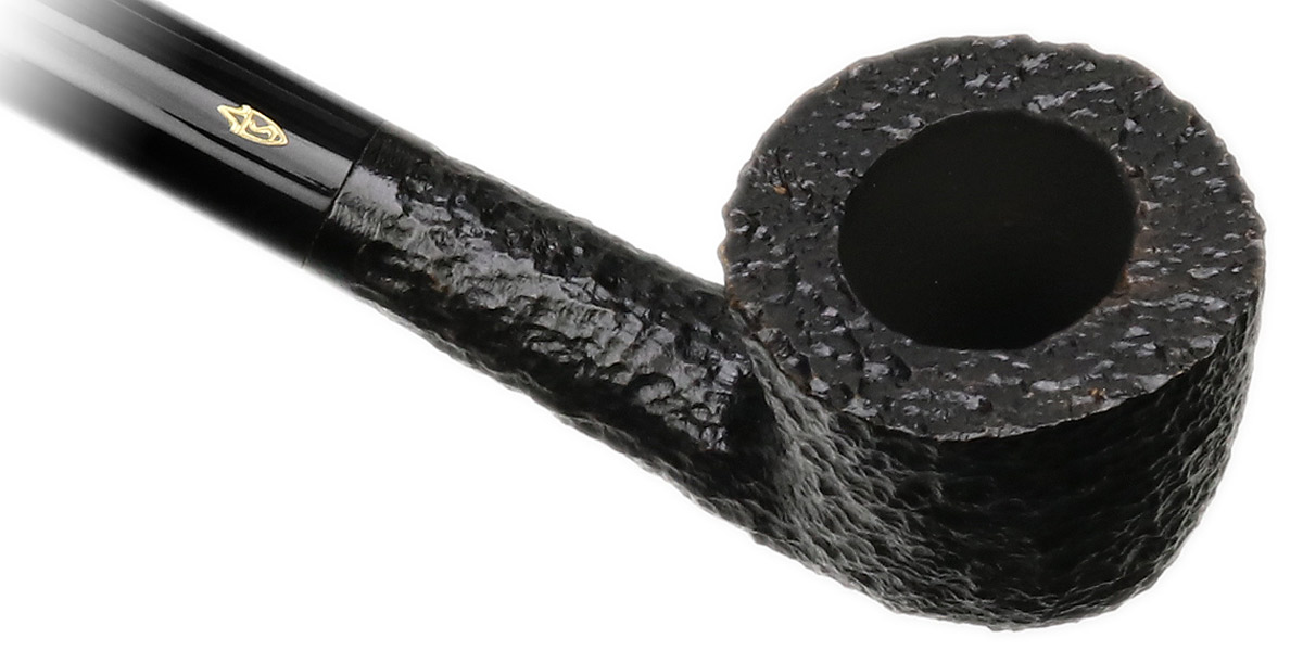 Savinelli Churchwarden Black Rusticated (921)