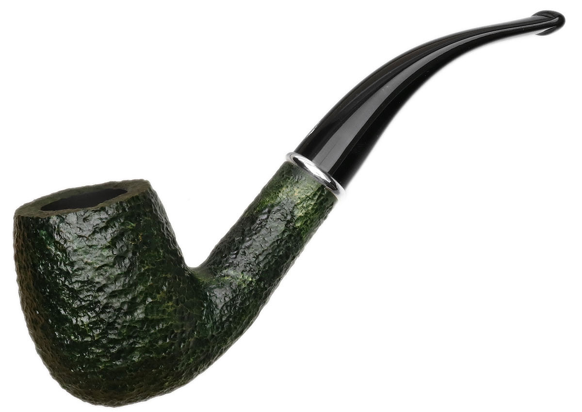 Savinelli Arcobaleno Rusticated Green (606 KS) (6mm)