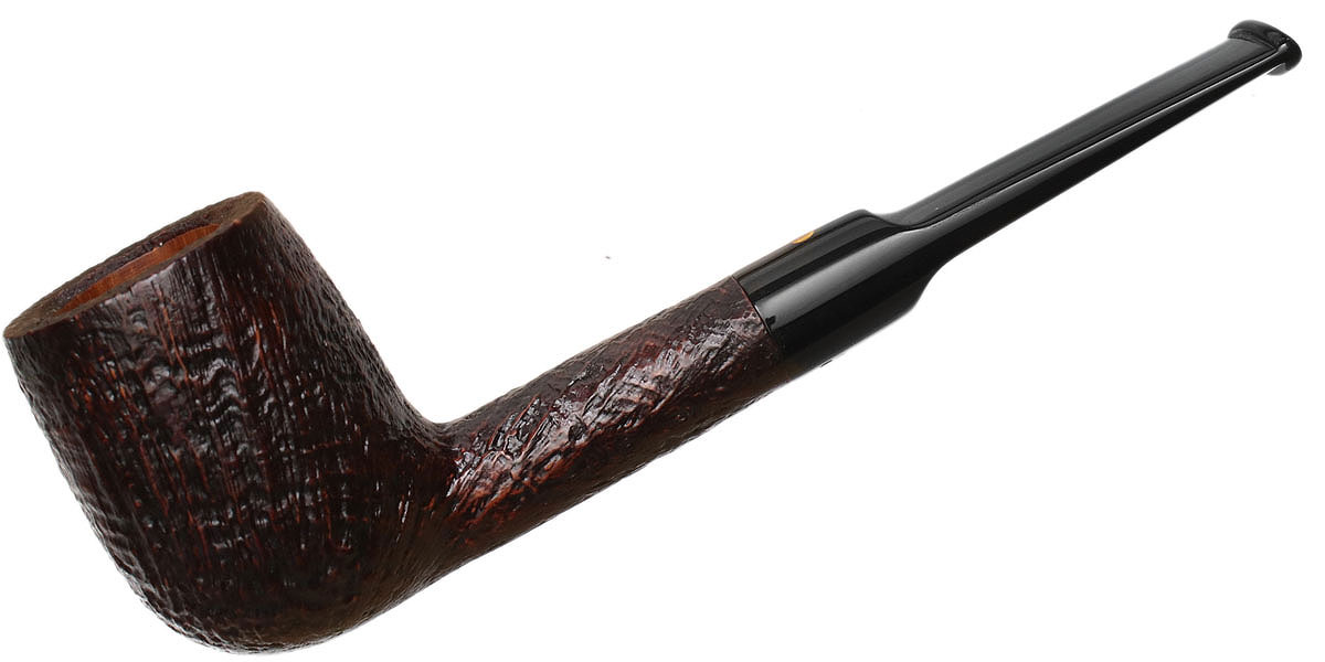 Savinelli: Punto Oro Gold Sandblasted (127) (6mm) Tobacco Pipe