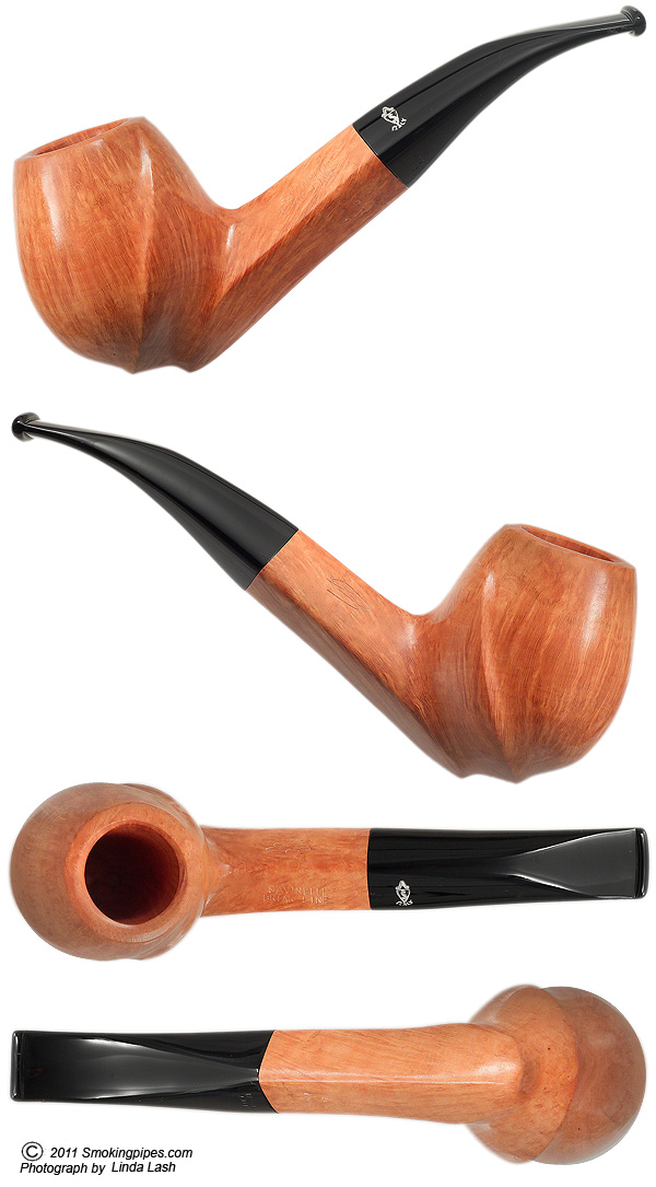 Savinelli Briar Line Smooth Bent Egg (A) (6mm)