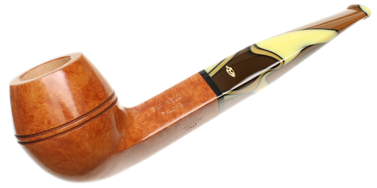 Savinelli Paloma Smooth Brown 510KS Tobacco Pipe 