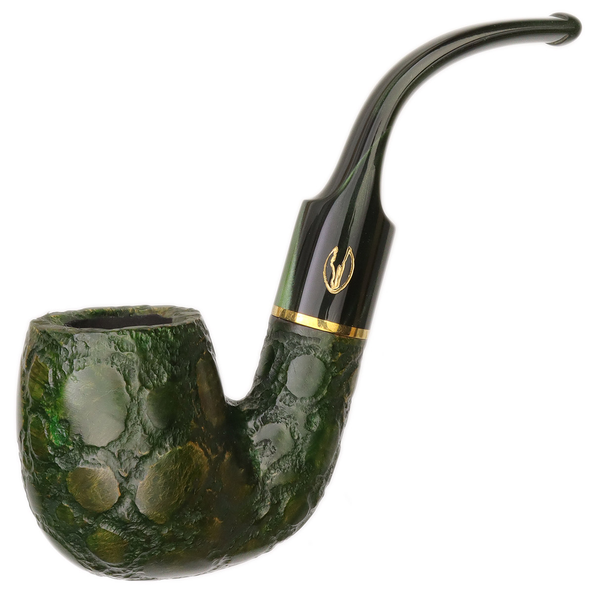 Savinelli: Alligator Green (614) (6mm) Tobacco Pipe