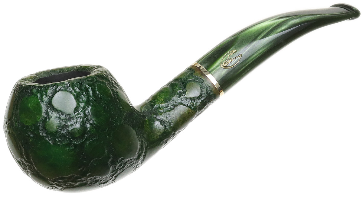 Savinelli: Alligator Green (673 KS) (6mm) Tobacco Pipe