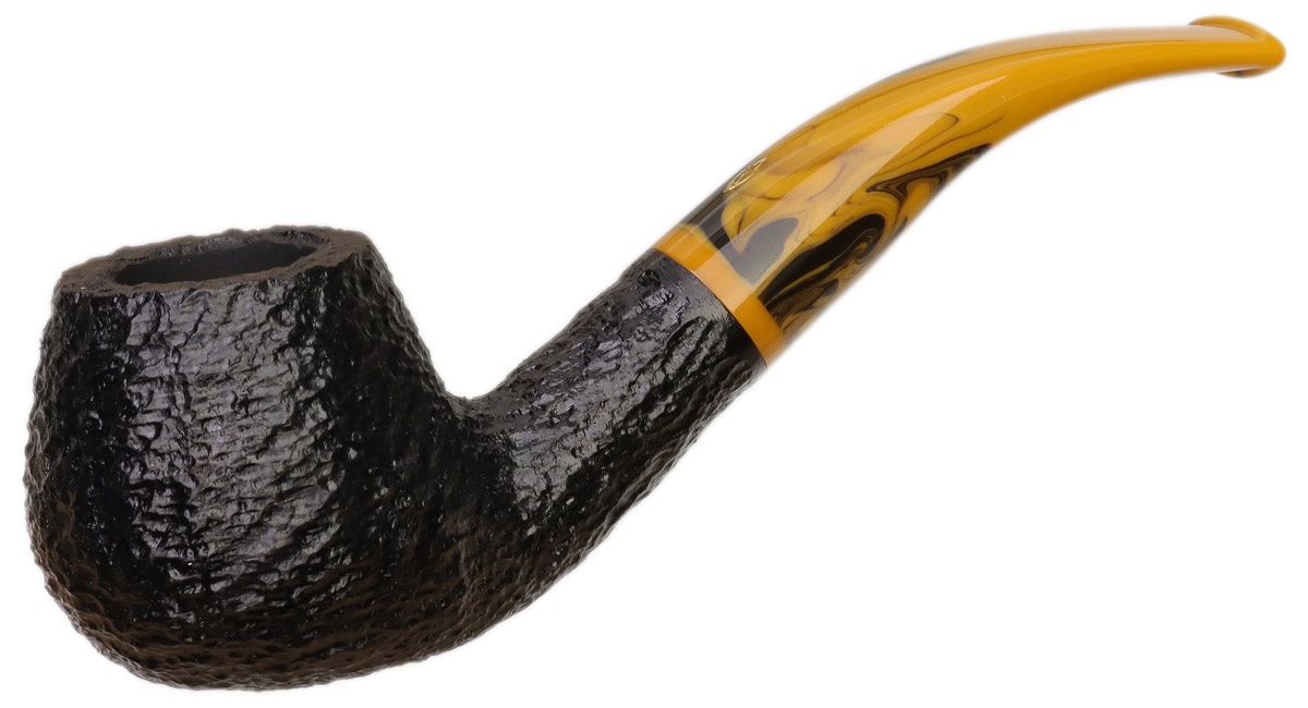 Savinelli Tigre Rusticated Black (645 KS) (6mm)