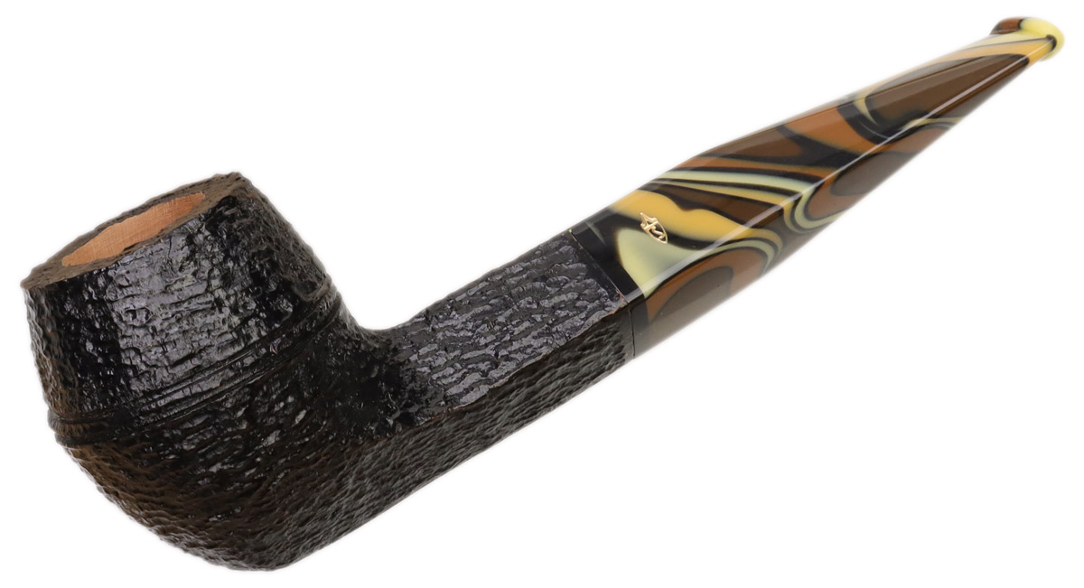 Savinelli Paloma Rusticated Black (510 KS) (6mm)