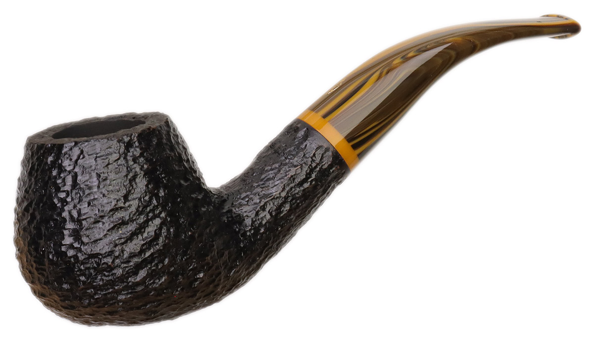 Savinelli Tigre Rusticated Black (645 KS) (6mm)