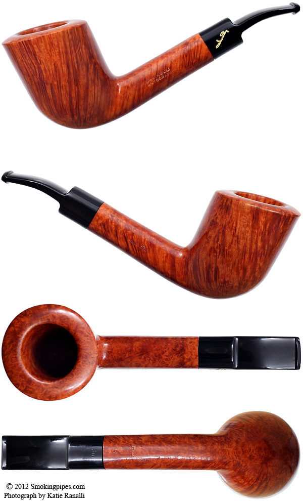 Savinelli Autograph Smooth Bent Billiard (5) (6mm)