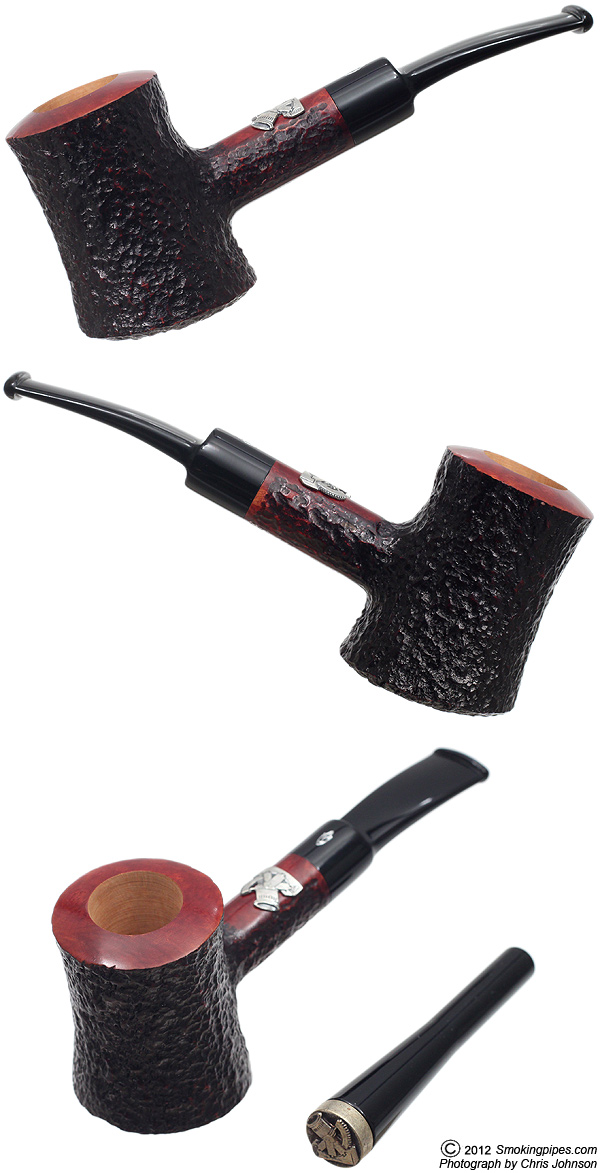 Savinelli Leonardo da Vinci "Bombard" Rusticated (22/150) (6mm)