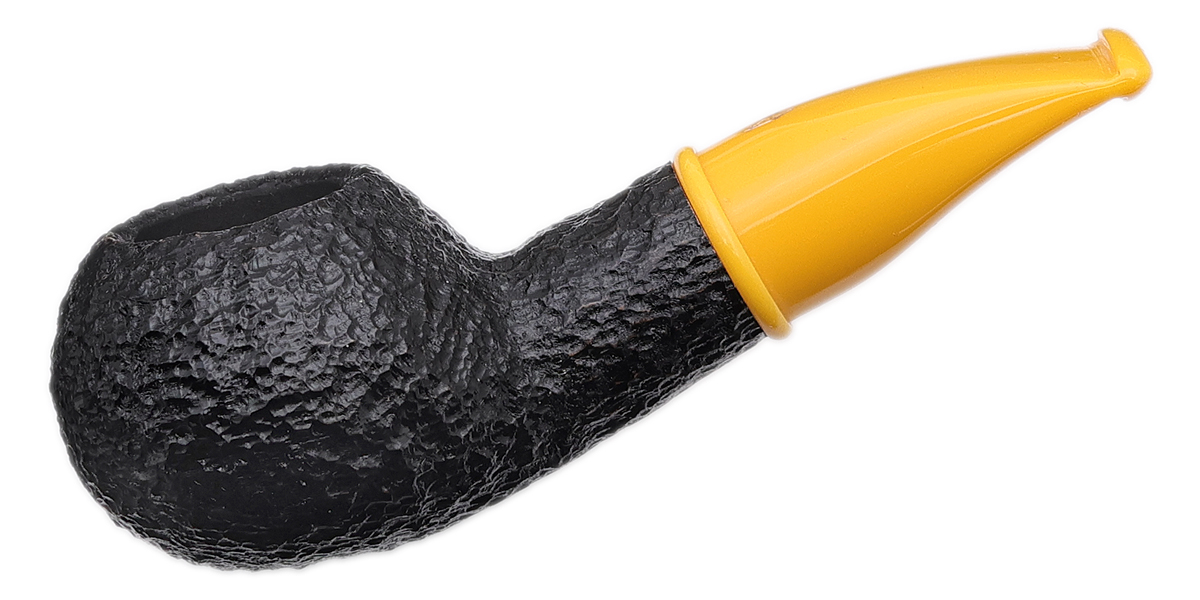 Savinelli Mini Rusticated Yellow Stem (321) (6mm)