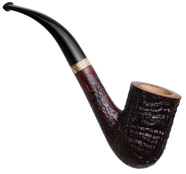 Mark Tinsky Sandblasted Bent Billiard (6)