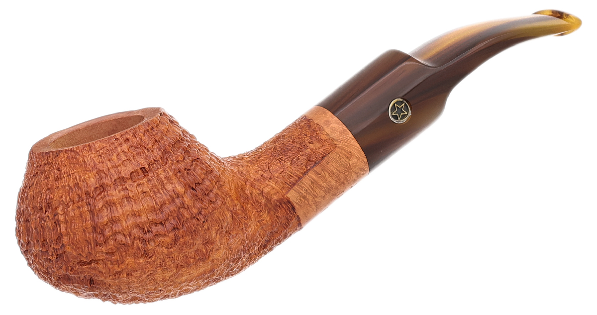 Mark Tinsky Tan Sandblasted Bent Apple (4) (Two Stars) (2026)