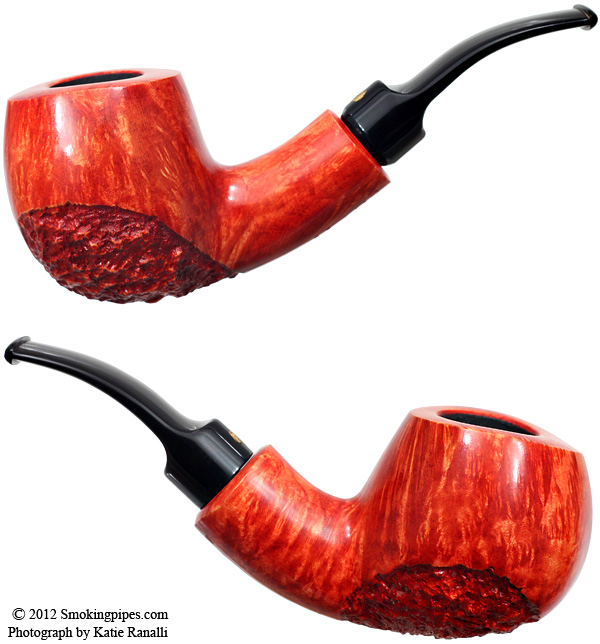 Winslow Crown Partially Rusticated Bent Billiard (Viking)