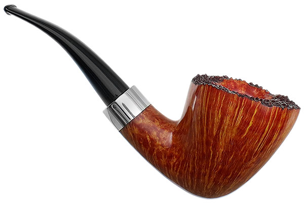 Winslow Smooth Freehand Bent Dublin with Silver (C)