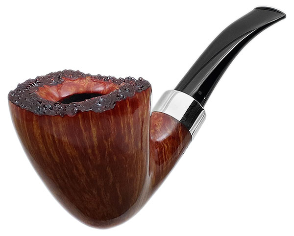 Winslow Smooth Freehand Bent Dublin with Silver (C)