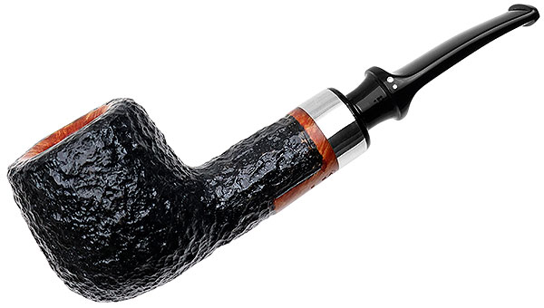 Winslow Rusticated Bent Pot with Silver (E)