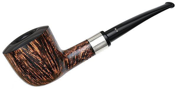 Winslow Smooth Bent Dublin with Silver (A)
