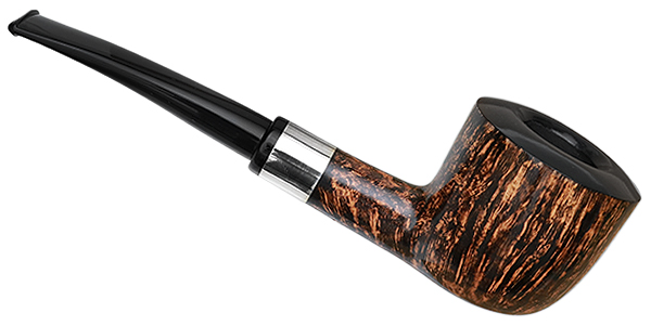 Winslow Smooth Bent Dublin with Silver (A)