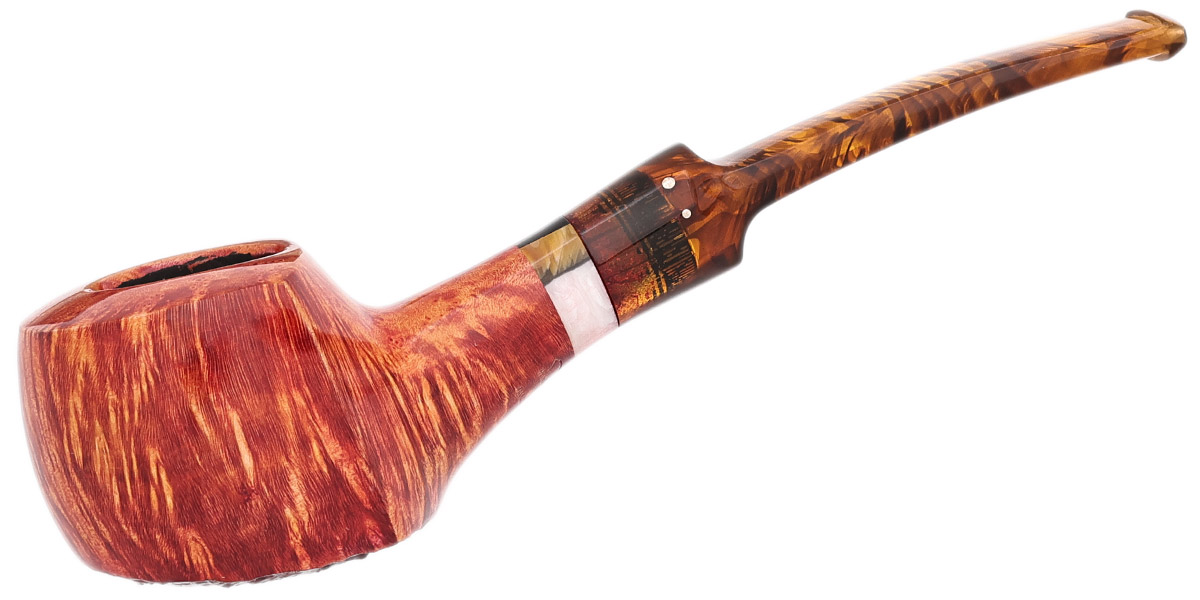 Winslow Partially Rusticated Bent Pot (D) (9mm)