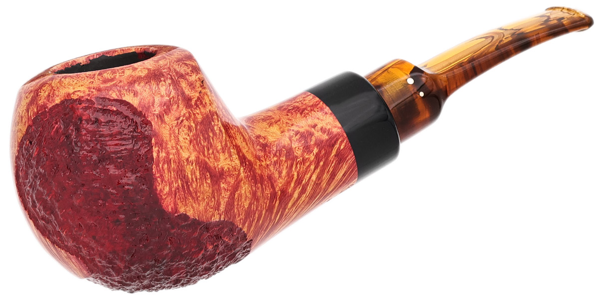 Winslow Partially Rusticated Bent Apple (E) (9mm)