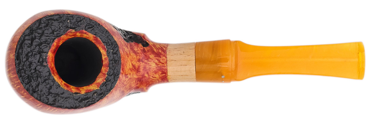 Winslow Partially Rusticated Bent Pot (EG) (9mm)