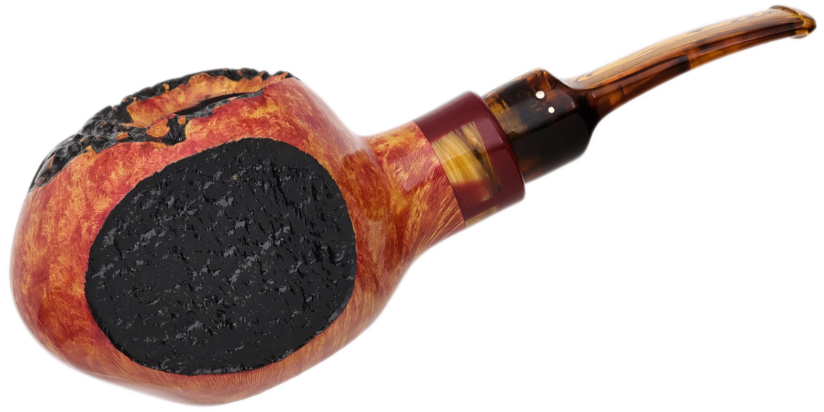 Winslow Partially Rusticated Paneled Bent Apple (EG) (9mm)