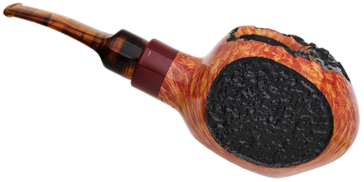 Winslow Partially Rusticated Paneled Bent Apple (EG) (9mm)