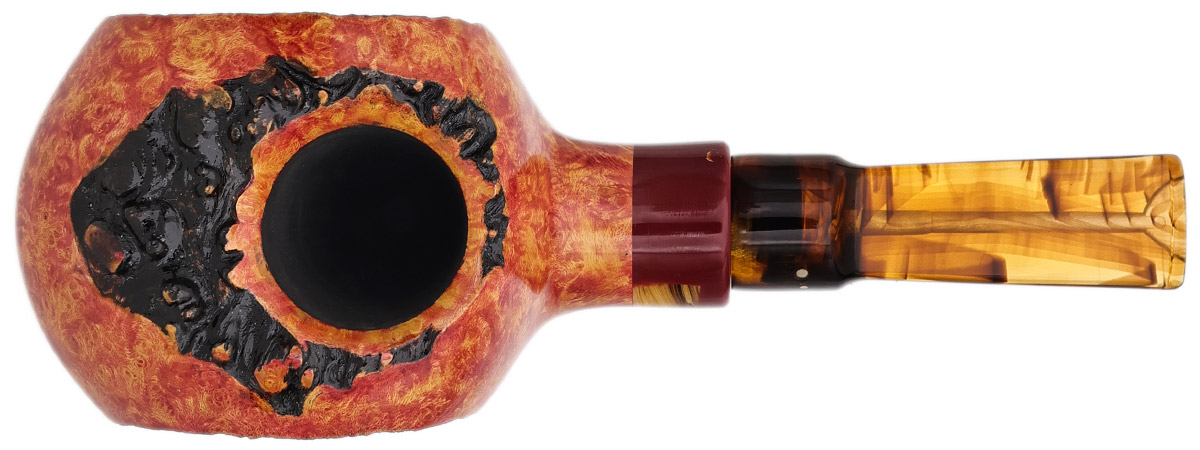 Winslow Partially Rusticated Paneled Bent Apple (EG) (9mm)
