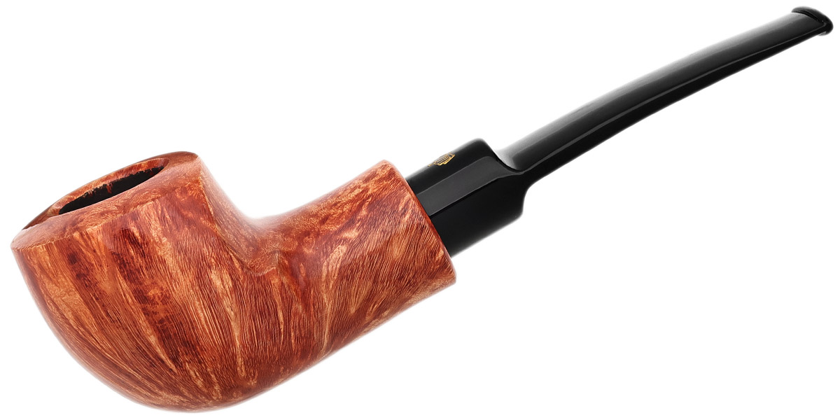 Crown Smooth Bent Apple (300) Tobacco Pipe
