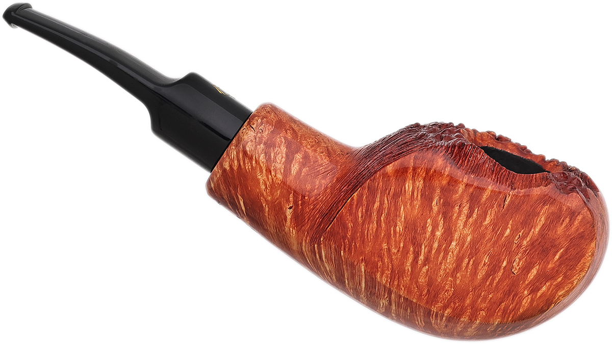 Winslow Crown Partially Rusticated Paneled Bent Apple (Viking)