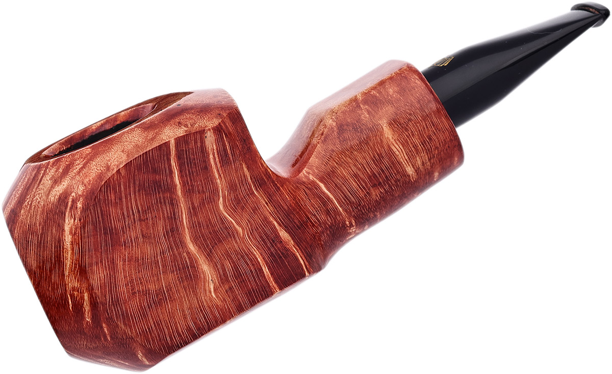 Crown Smooth Paneled Bent Pot (300) (9mm) Tobacco Pipe