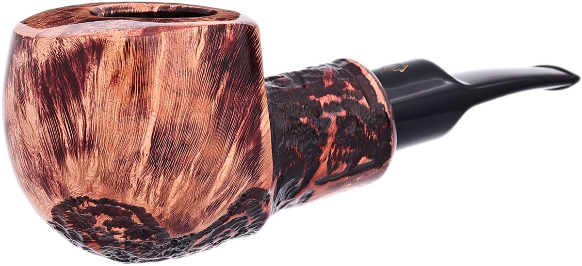 Winslow Crown Partially Rusticated Bent Apple (Viking) (9mm)