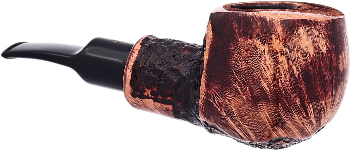 Winslow Crown Partially Rusticated Bent Apple (Viking) (9mm)