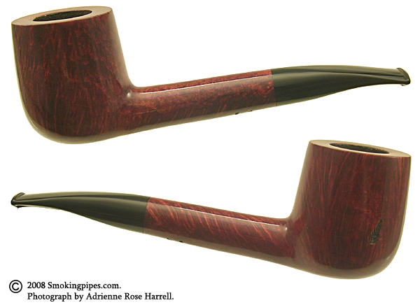 Randy Wiley Smooth Feather Carved Billiard (66)