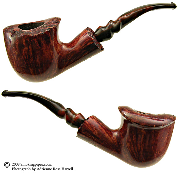 Randy Wiley Patina Freehand Bent Billiard (55)