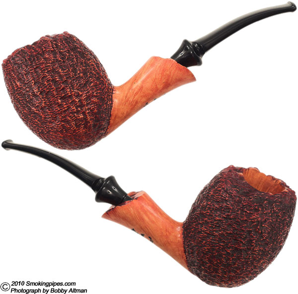 Randy Wiley Galleon Partially Rusticated Bent Egg (44)
