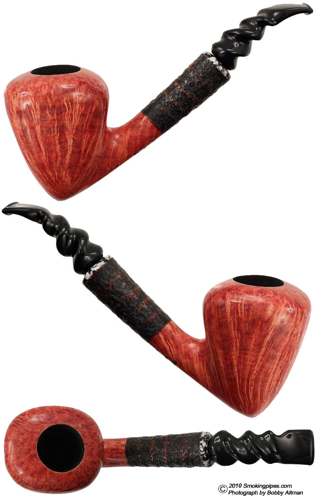Randy Wiley Patina Partially Rusticated Bent Dublin (10)