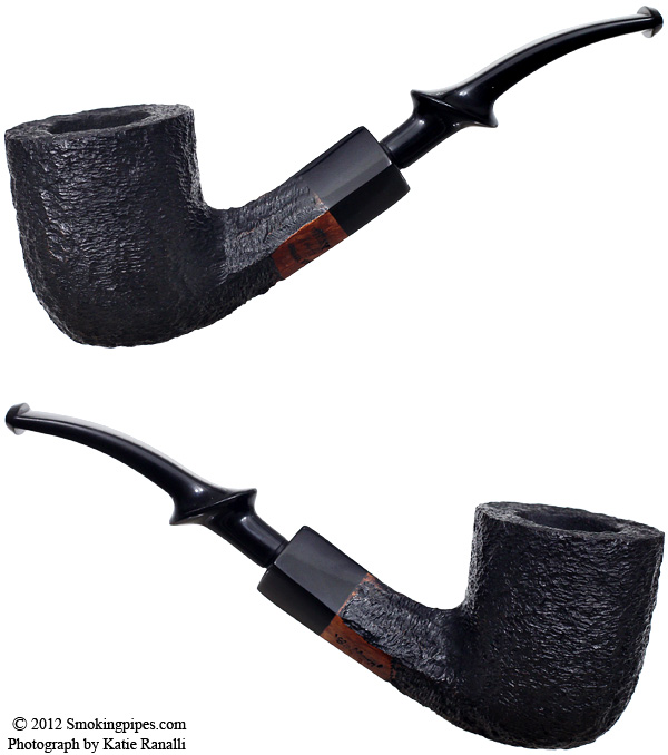 Randy Wiley Galleon Rusticated Bent Billiard (33)