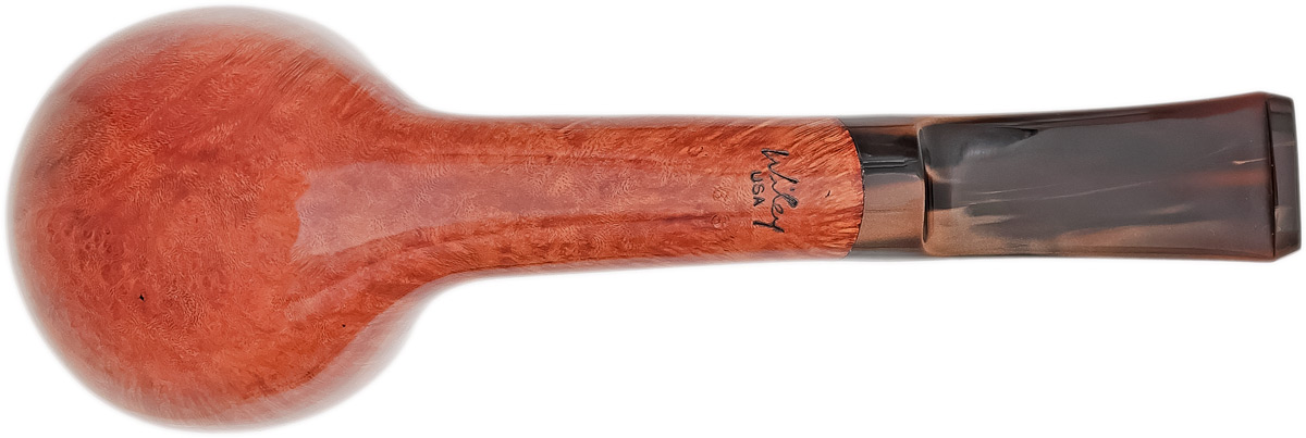 Randy Wiley Feather Carved Bent Pot (66)