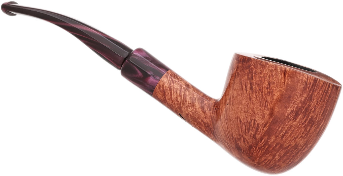 Randy Wiley Feather Carved Bent Pot (77)
