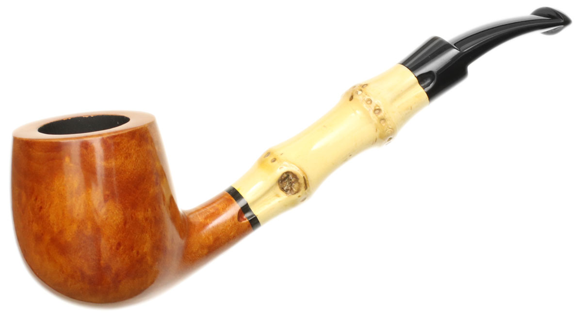 Tsuge Smooth Bent Billiard with Bamboo