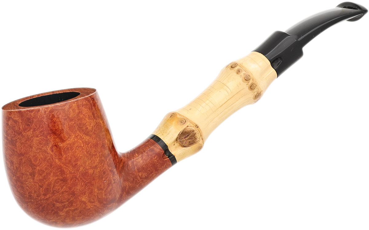 Tsuge Smooth Bent Billiard with Bamboo